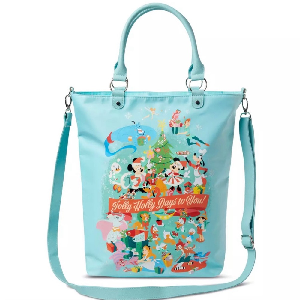 NWT Disney Classics Christmas Tote Bag